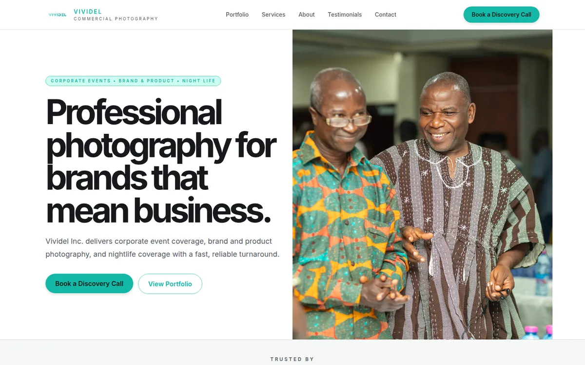 Vividel website